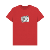 Red Printed T-shirt Front
