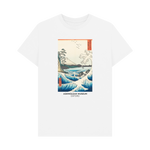 White Printed T-shirt Front
