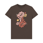 Chocolate Printed T-shirt Front