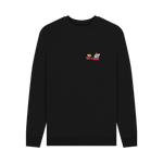 Black Printed Sweater