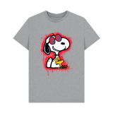 Athletic Grey Printed T-shirt Front