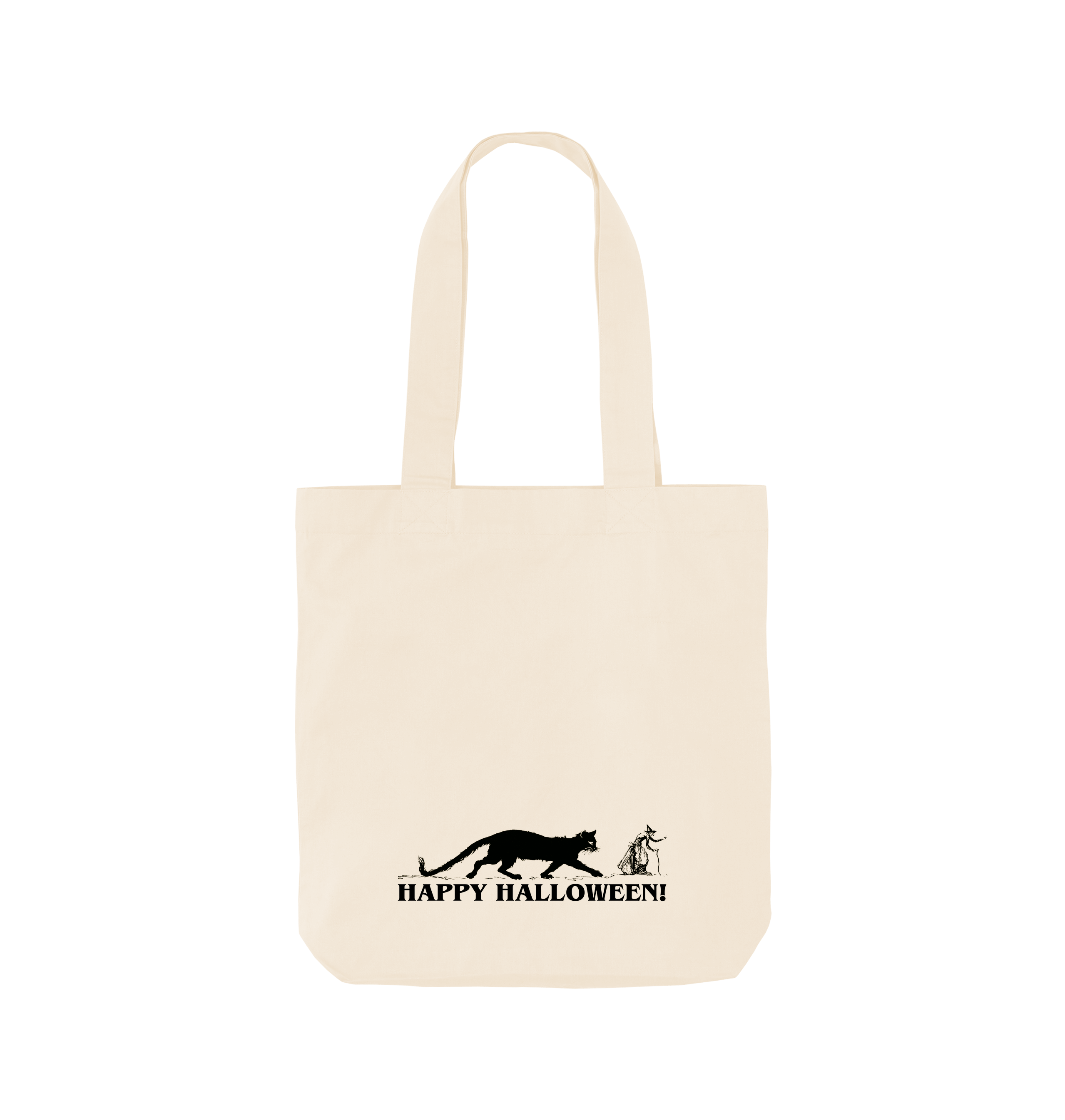 Natural Printed Bag Front