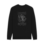Black Printed Sweater