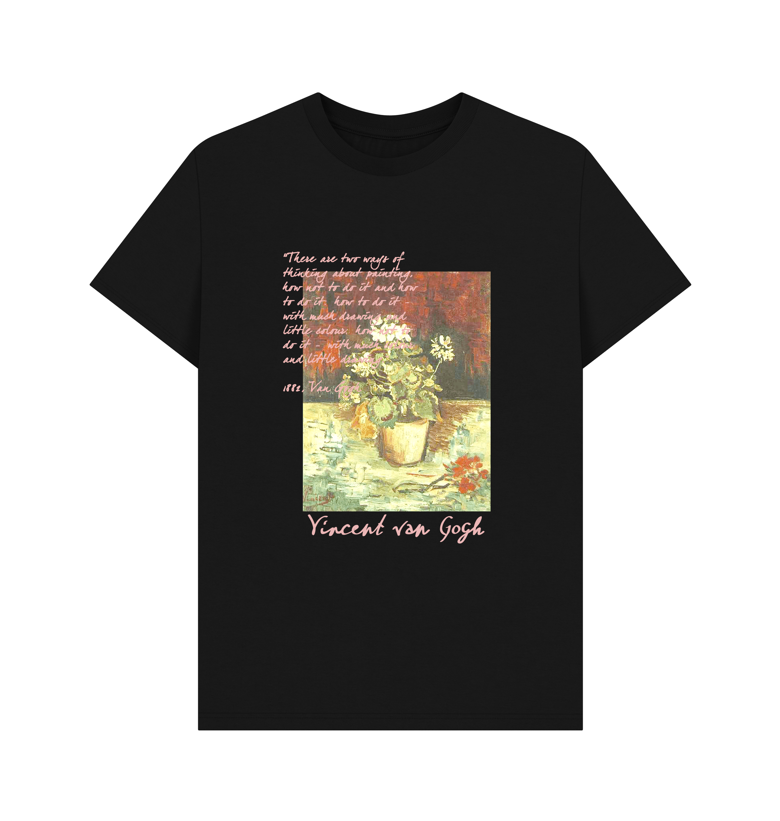 Black Printed T-shirt