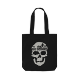 Black Printed Bag Front