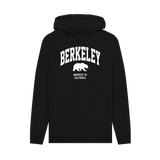 Black Printed Hoody Front