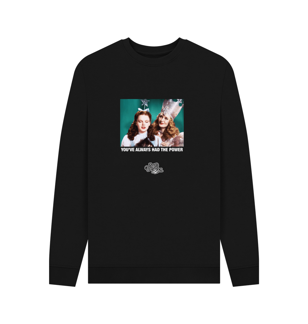 Black Printed Sweater