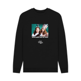 Black Printed Sweater