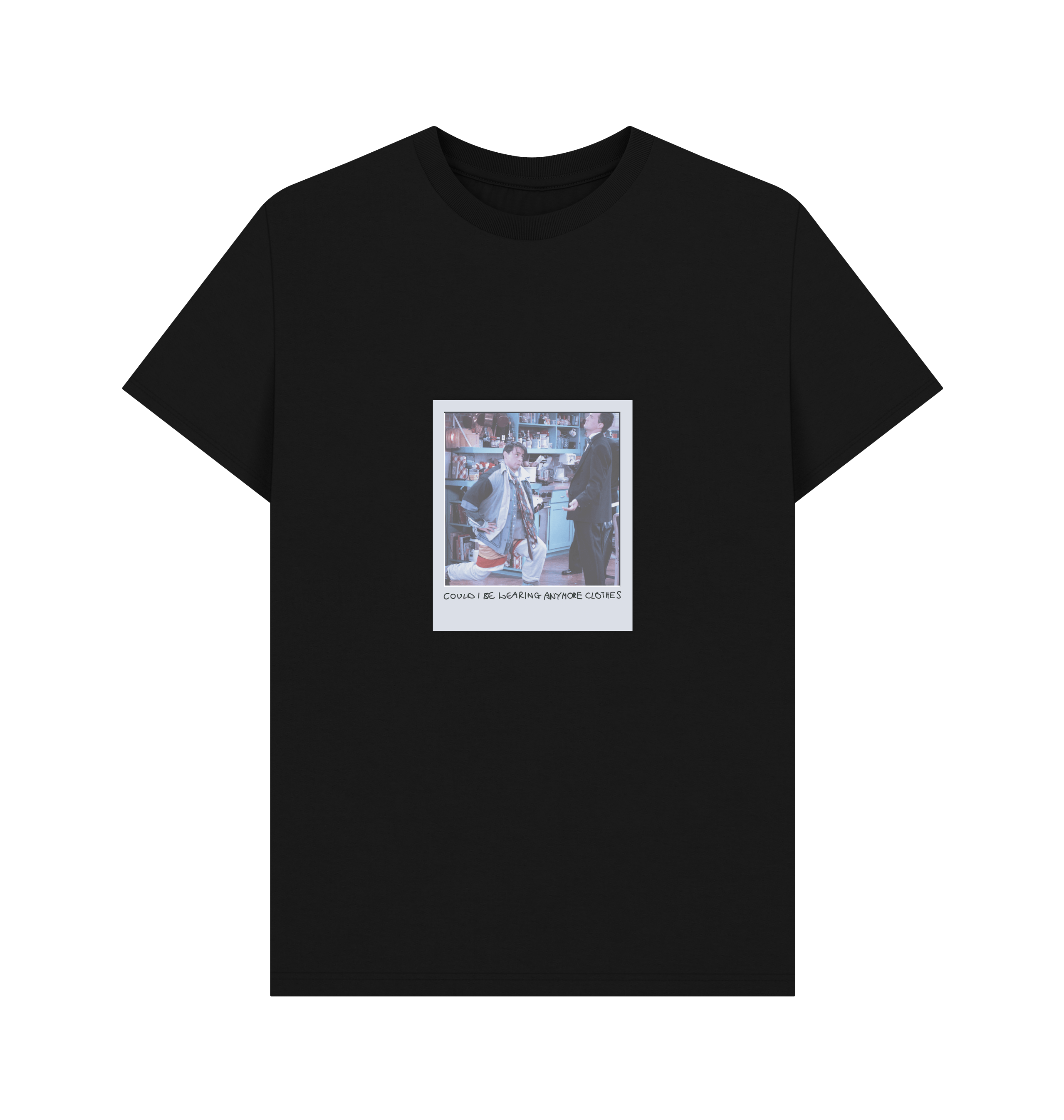 Black Printed T-shirt