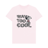 Pink Printed T-shirt Front