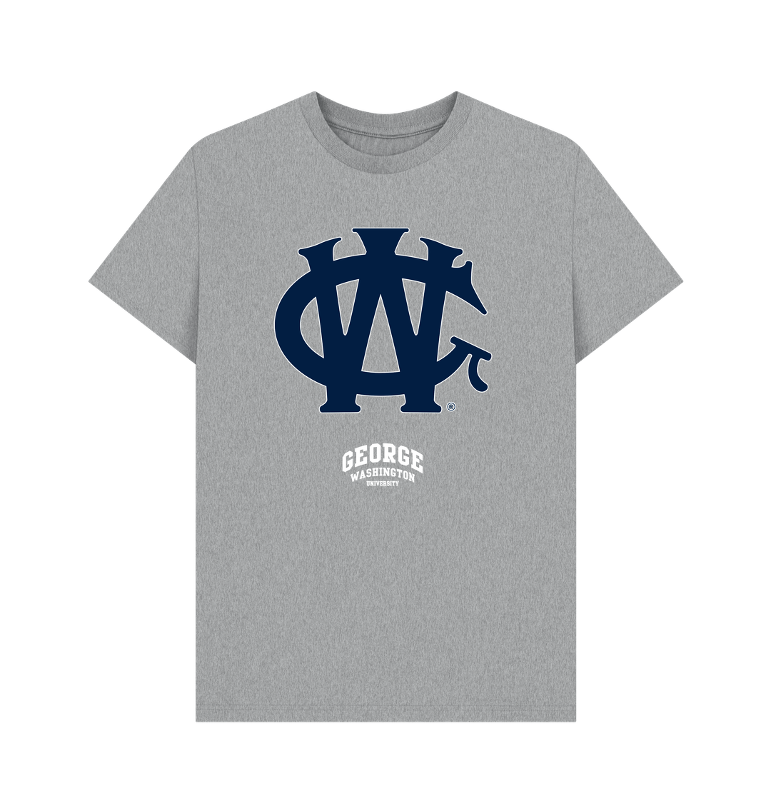 Athletic Grey Printed T-shirt