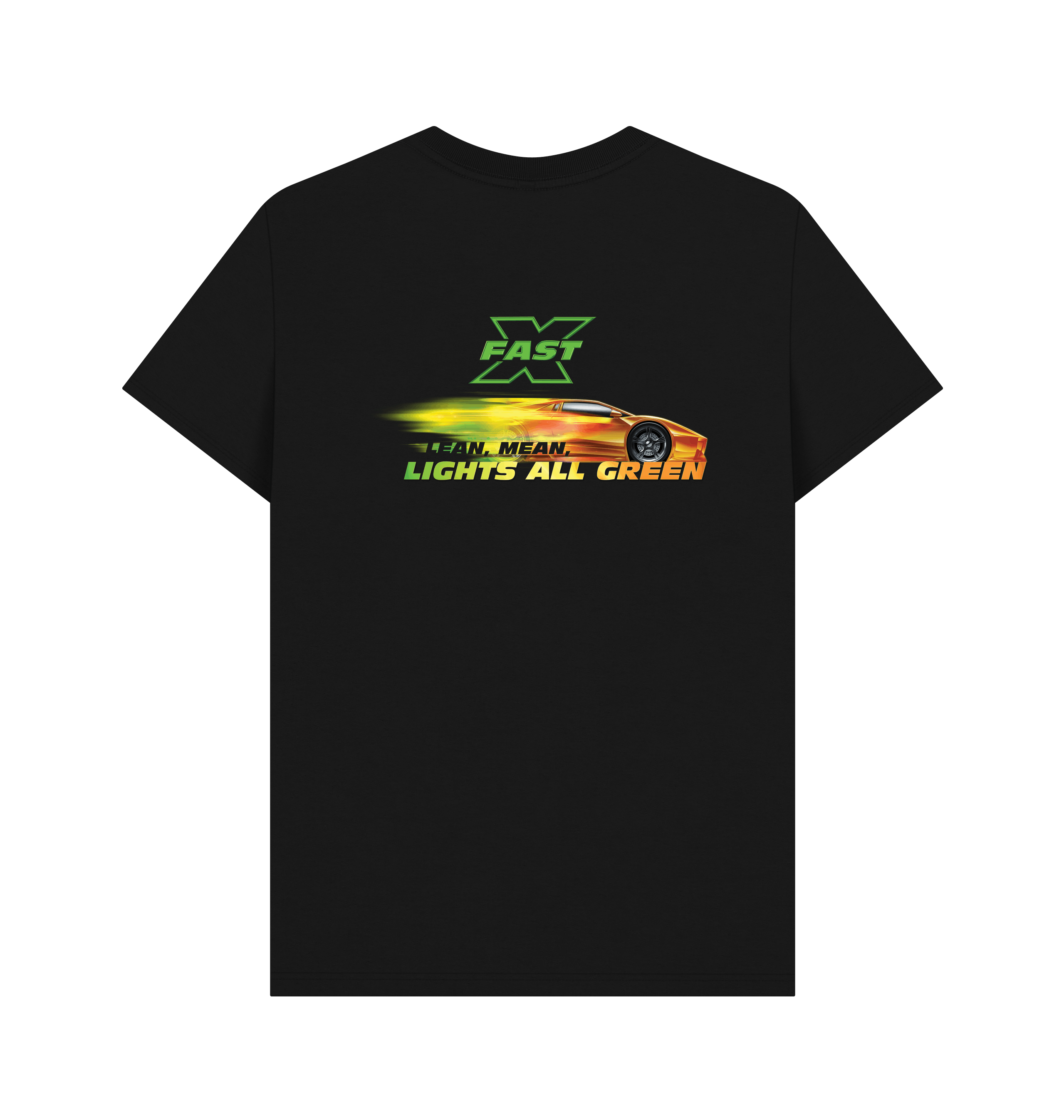 Black Printed T-shirt