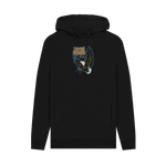 Black Printed Hoody