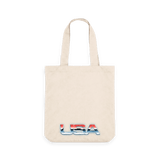 Natural Printed Bag Front