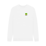 White Printed Sweater