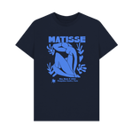 Navy Blue Printed T-shirt Front