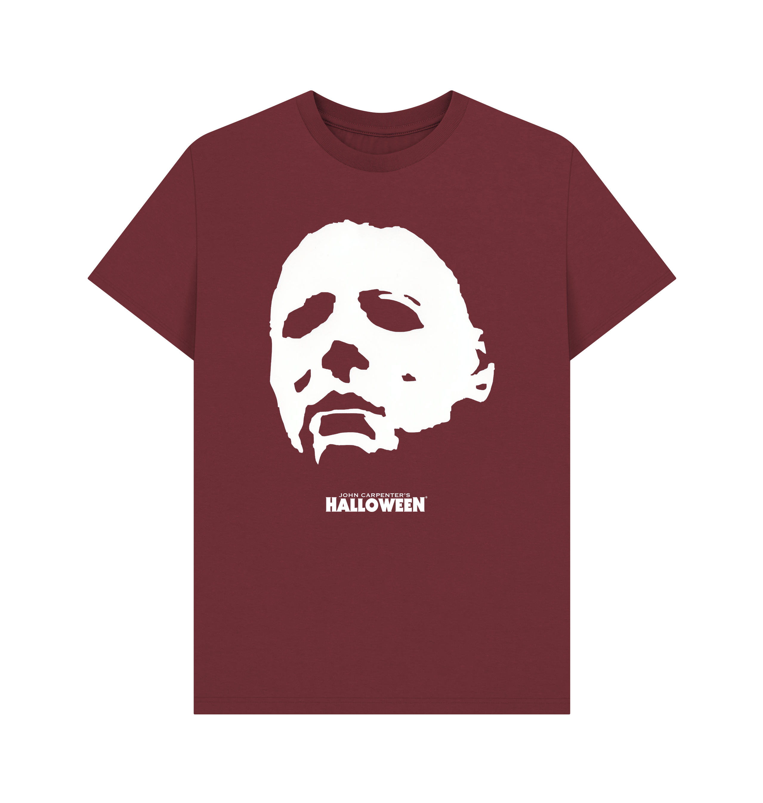 Red Wine Printed T-shirt Front