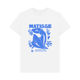 White Printed T-shirt Front
