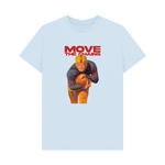 Sky Blue Printed T-shirt Front