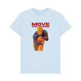 Sky Blue Printed T-shirt Front