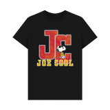 Black Printed T-shirt Front