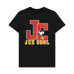 Black Printed T-shirt Front