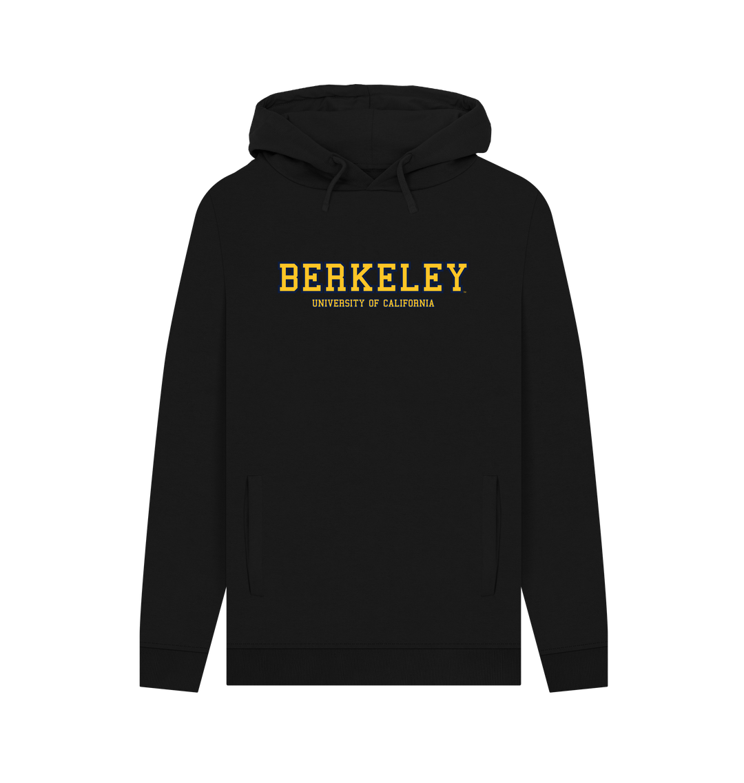 Black Printed Hoody Front