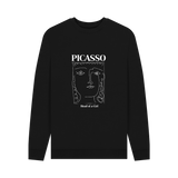 Black Printed Sweater