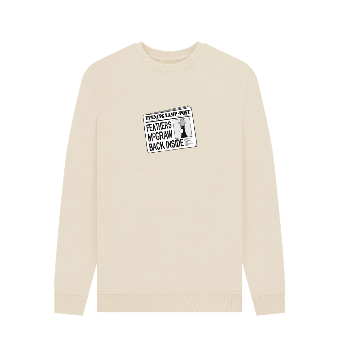 Oat Printed Sweater Front