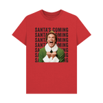 Red Printed T-shirt Front