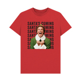 Red Printed T-shirt Front