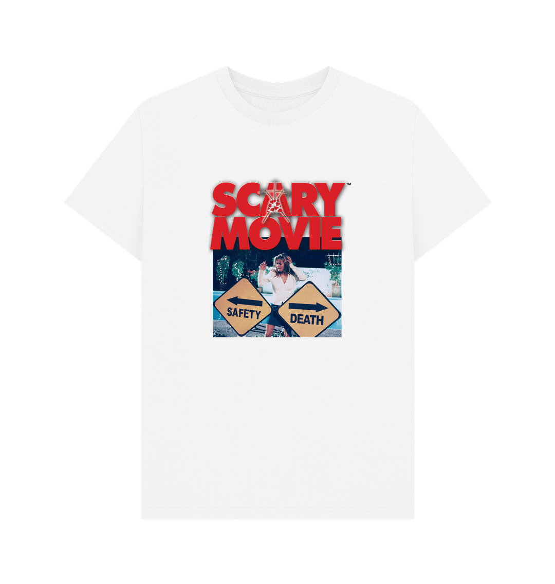 White Printed T-shirt Front