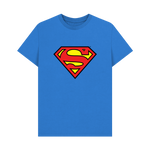 Bright Blue Printed T-shirt Front