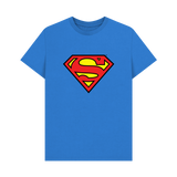 Bright Blue Printed T-shirt Front