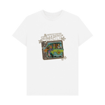 White Printed T-shirt Front