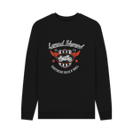 Black Printed Sweater