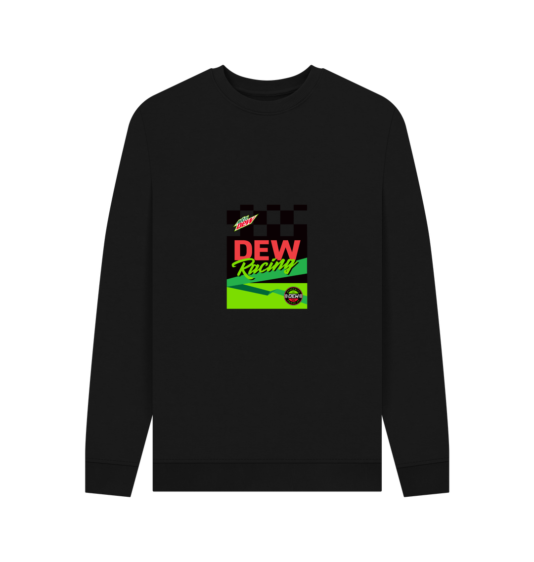 Black Printed Sweater