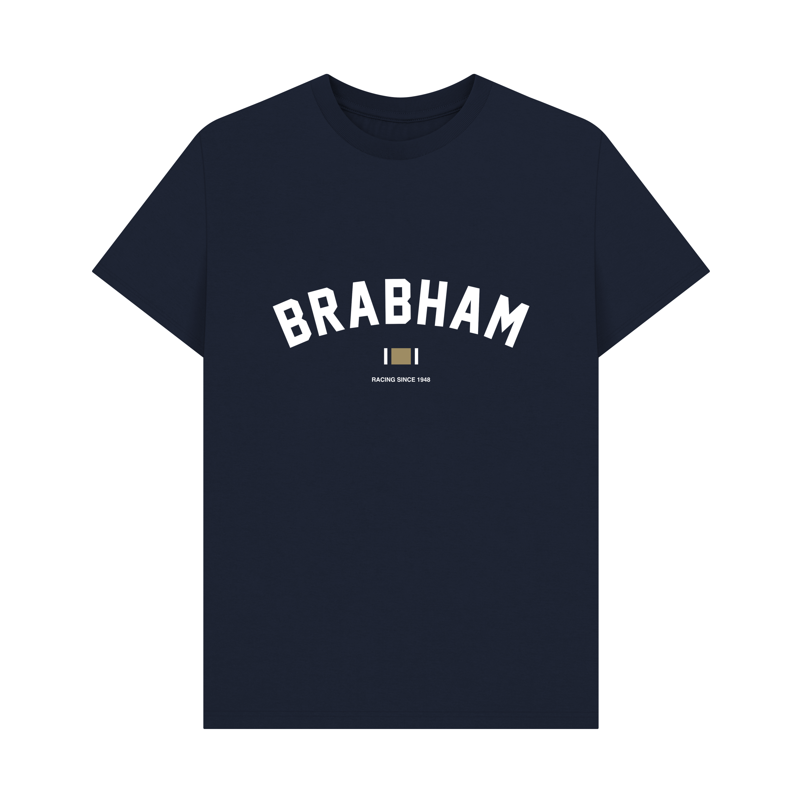 Navy Blue Printed T-shirt Front