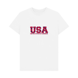 White Printed T-shirt Front