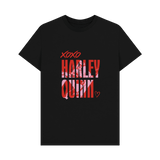 Black Printed T-shirt Front