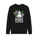 Black Printed Sweater