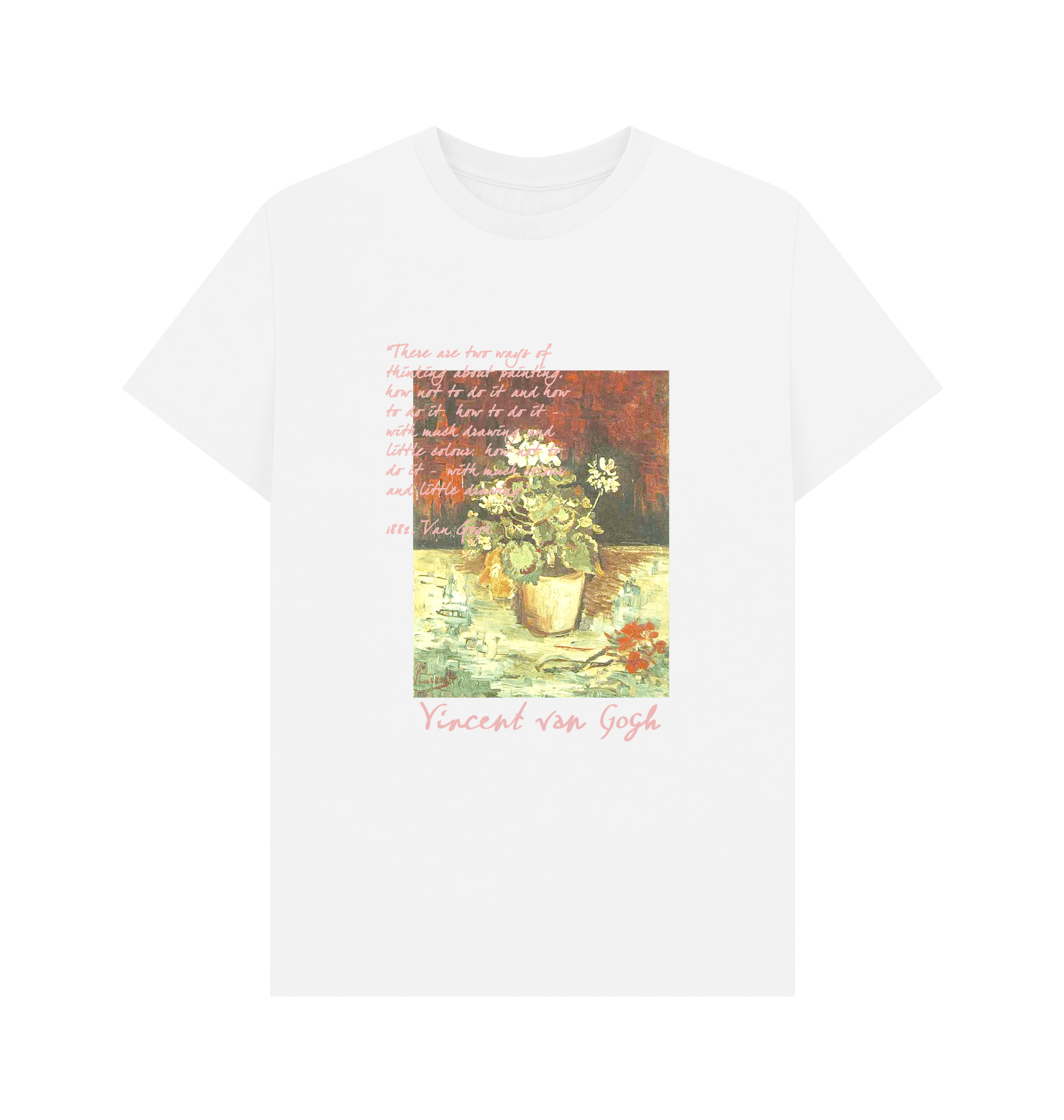 White Printed T-shirt