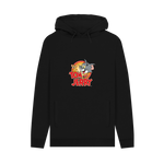 Black Printed Hoody