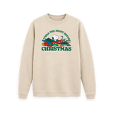 Oat Printed Sweater Front