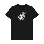 Black Printed T-shirt Front