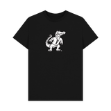Black Printed T-shirt Front