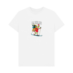 White Printed T-shirt Front