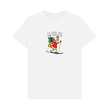 White Printed T-shirt Front