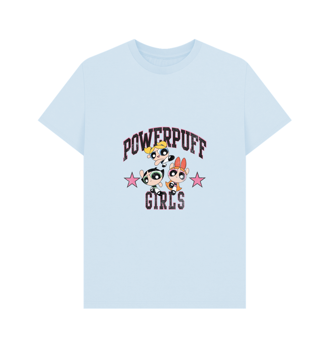 Sky Blue Printed T-shirt