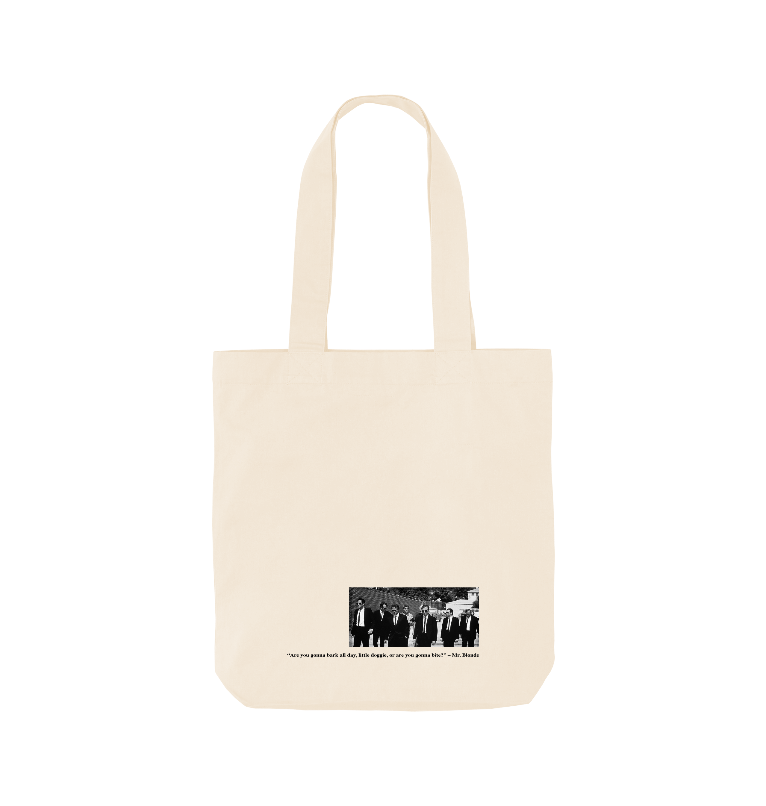 Natural Printed Bag